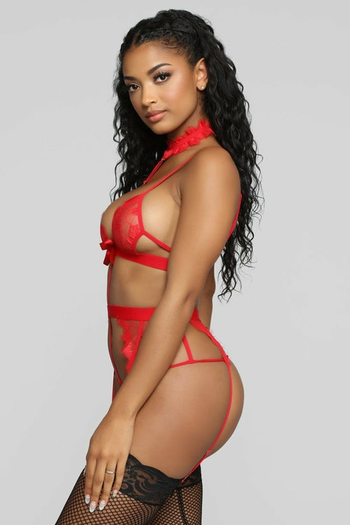 Sexy Lace 3pc Luxury Lingerie