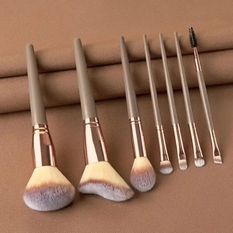 (4-15PC) Soft Professional Blending Make Up Brush Set