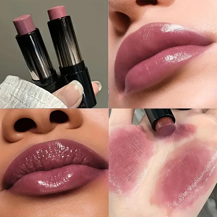 (Red/brown) waterproof moisturizing long-lasting lipstick
