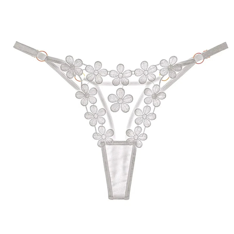 Sexy Lace Butterfly Low Waist  G strings