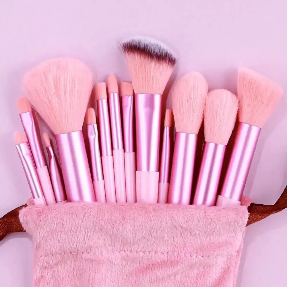 (4-15PC) Soft Professional Blending Make Up Brush Set