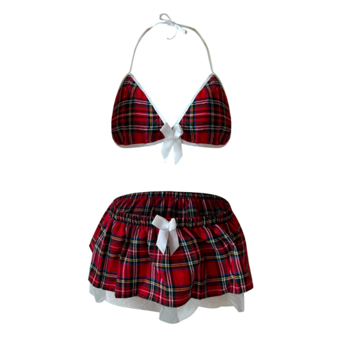 Naughty School Girl Costume Sexy 2Pc Set