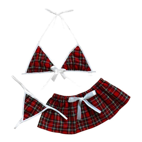 Naughty School Girl Costume Sexy 2Pc Set