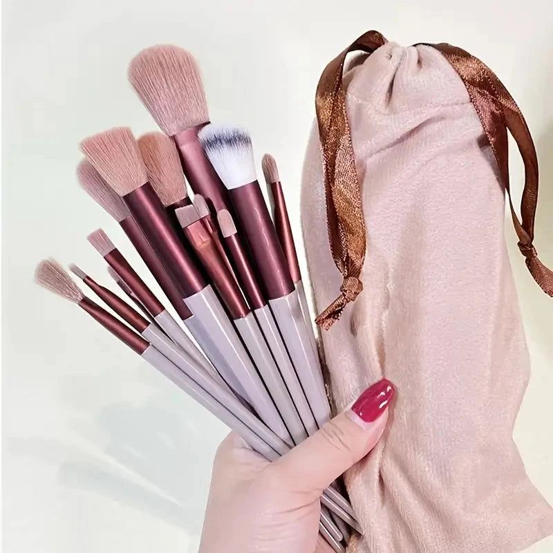 (4-15PC) Soft Professional Blending Make Up Brush Set