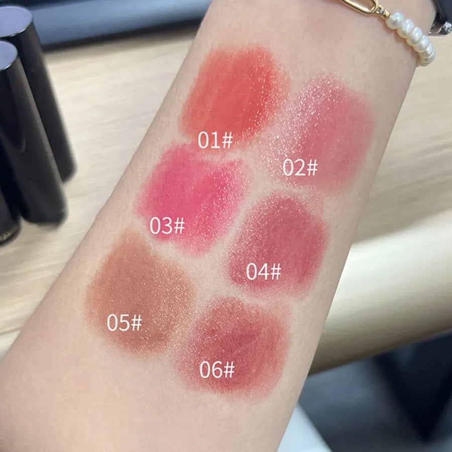 (Red/brown) waterproof moisturizing long-lasting lipstick