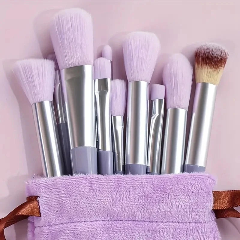 (4-15PC) Soft Professional Blending Make Up Brush Set