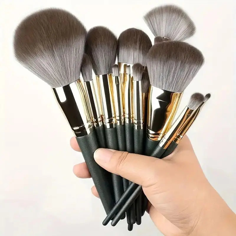 (4-15PC) Soft Professional Blending Make Up Brush Set