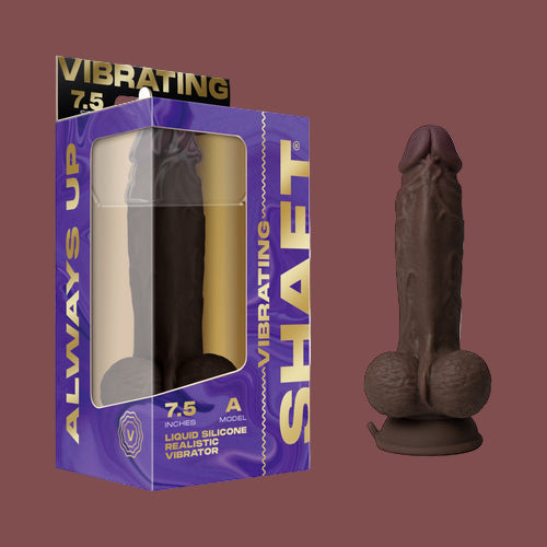 BNWO Vibrating Model A: 7.5 inch BBC dildo