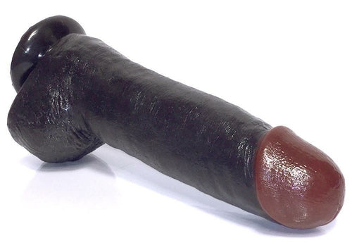 BNWO Black Balled Dildo 12"