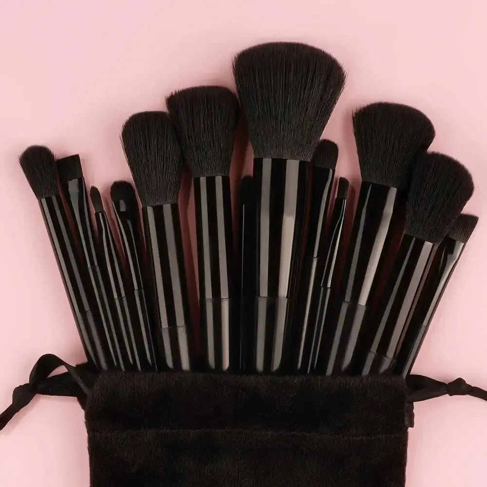 (4-15PC) Soft Professional Blending Make Up Brush Set