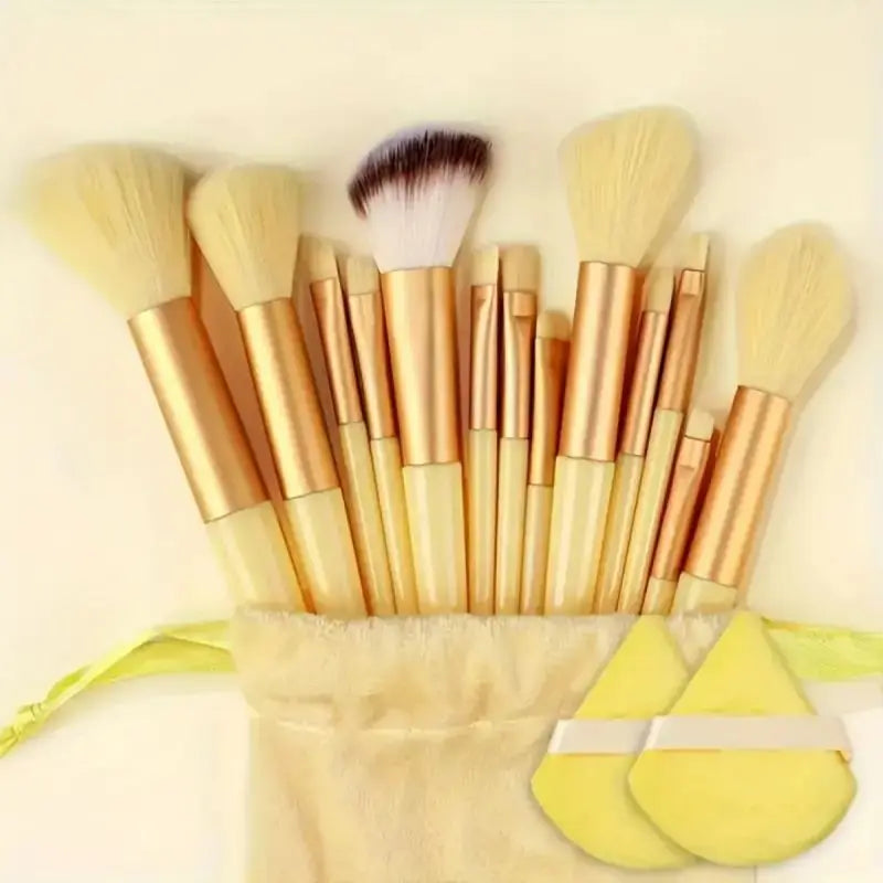 (4-15PC) Soft Professional Blending Make Up Brush Set