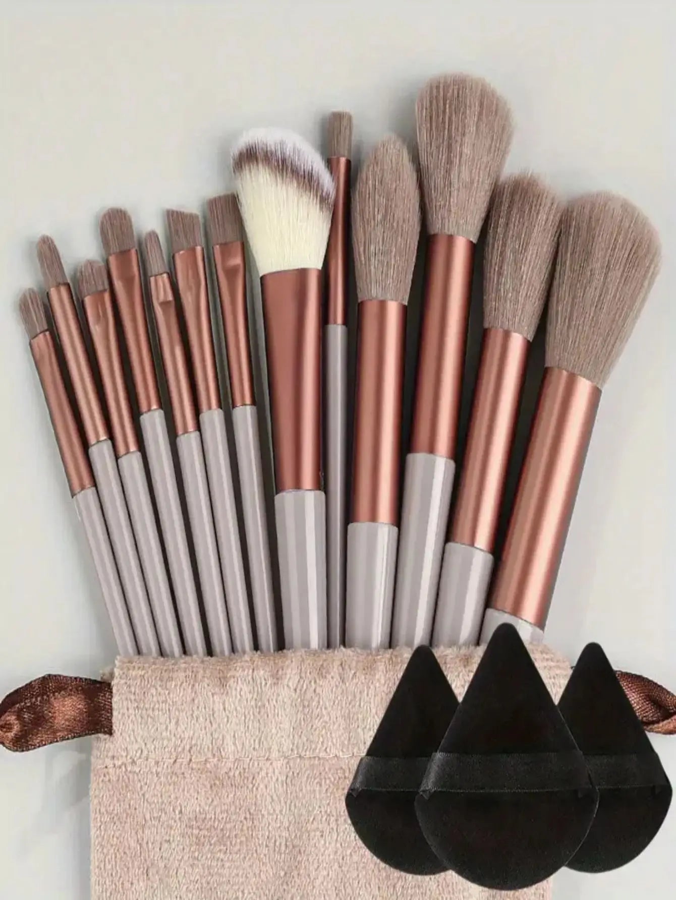 (4-15PC) Soft Professional Blending Make Up Brush Set