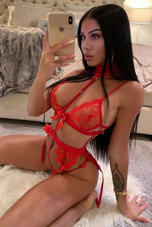 Sexy Lace 3pc Luxury Lingerie