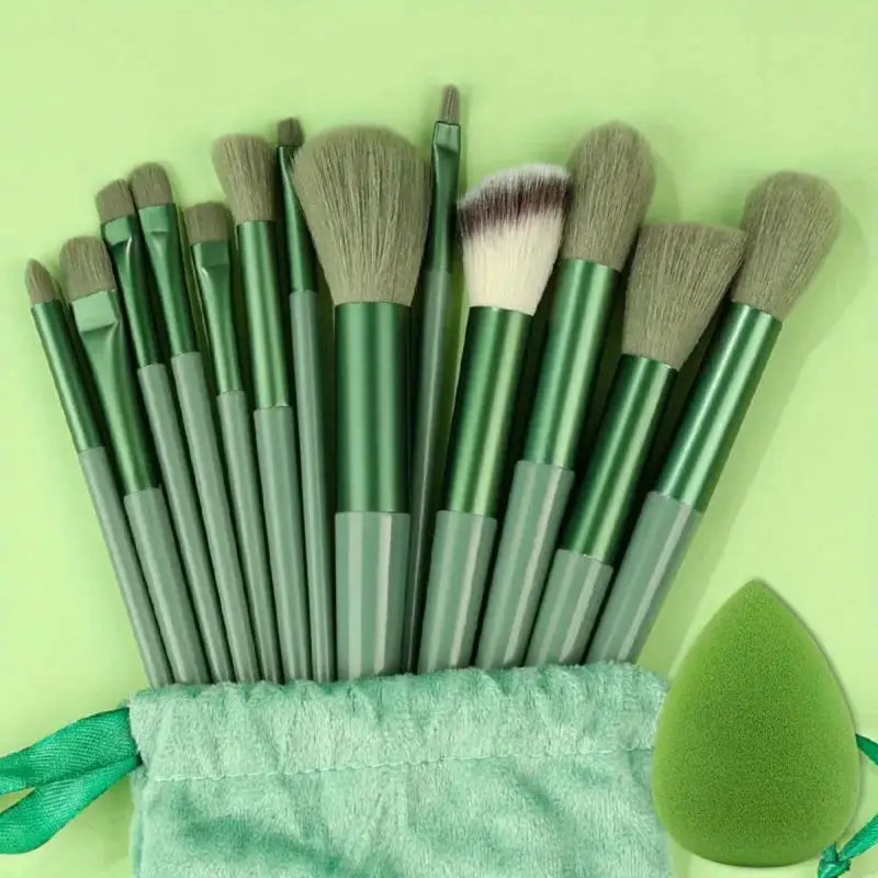 (4-15PC) Soft Professional Blending Make Up Brush Set